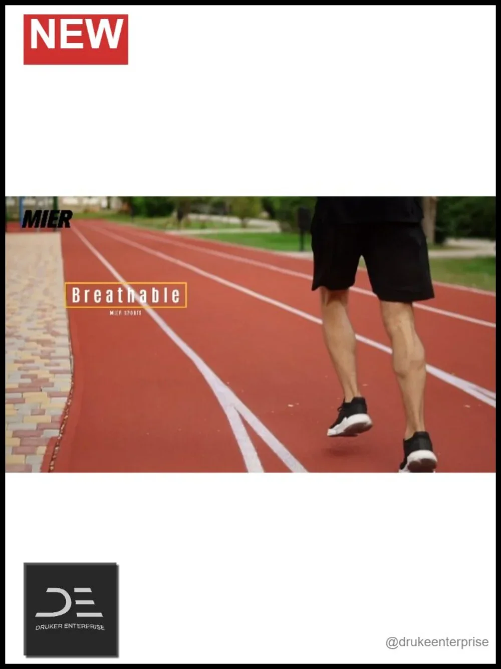 3 Pack Men's Quick Dry Soccer Shorts, Recycled Polyester, No Pockets, Athletic
